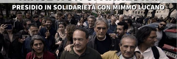 Riace non si arresta: solidarietà a Mimmo Lucano