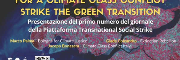 For a Climate Class Conflict: strike the green transition
